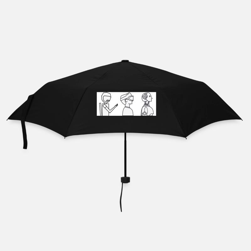 Téléphone portable VR Cyborg - Parapluie standard - noir