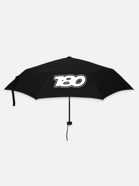 One Hundred And Eighty - Regenschirm (klein) - Schwarz