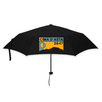Cima d’Asta Hike Mountain Tour Route Normale Italie - Parapluie standard - noir - Devant