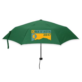 Cima d'Asta Hike Mountain Tour Normal Route Italy - Umbrella (small) - bottlegreen - Front