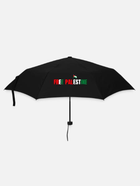 Free Palestine - Umbrella (small) - black
