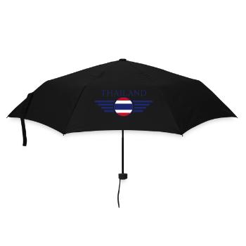 Thailand Style Design T-Shirt - Umbrella (small) - black - Front