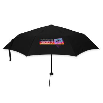 Rétro Vintage 2007 Nostalgique Anniversaire Hommes Femmes - Parapluie standard - noir - Devant