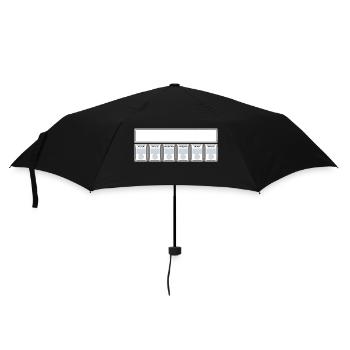 Stat Sheet - Umbrella (small) - black - Front