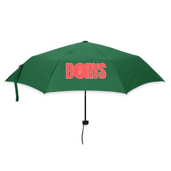 Bor ÅS - Imprimé rouge - Parapluie standard - vert bouteille - Devant