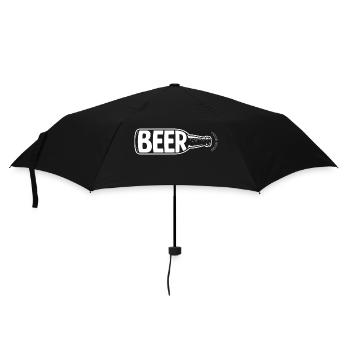 Beer - Funny Beer Logo Tshirt - Umbrella (small) - black - Front