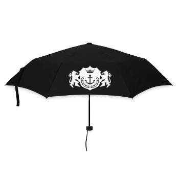 Armoiries de l’ancre royale - Parapluie standard - noir - Devant
