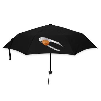 Noyer dans un casse-noisette – motif classique de Noël - Parapluie standard - noir - Devant
