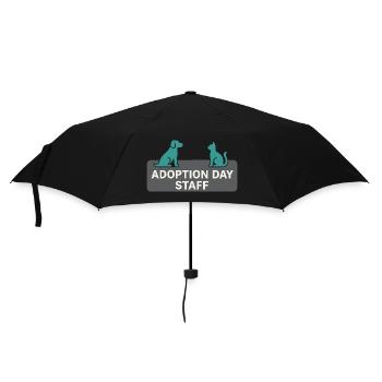 Adoption Day Pet Rescue Shelter - Umbrella (small) - black - Front