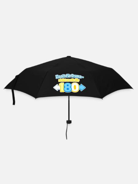 Zu alt für Drama 180 - Regenschirm (klein) - Schwarz