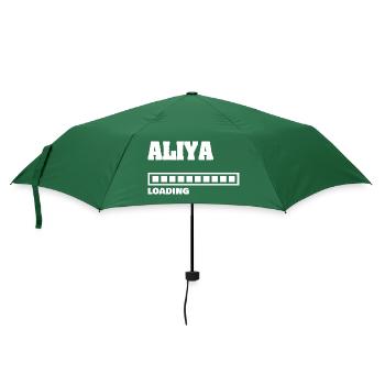 Aliya de naissance - Parapluie standard - vert bouteille - Devant