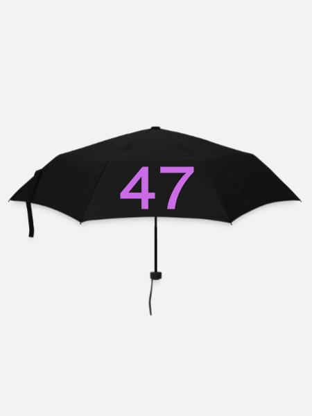 47 - Regenschirm (klein) - Schwarz