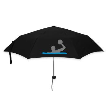 Wasserball - Regenschirm (klein) - Schwarz - Vorne