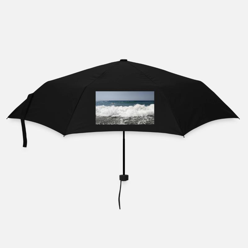 Sea Foam Wave - Umbrella (small) - black