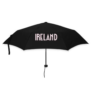 Irlande - Parapluie standard - noir - Devant