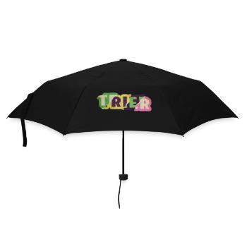 Trèves Allemagne Ville Police Punk Rétro - Parapluie standard - noir - Devant