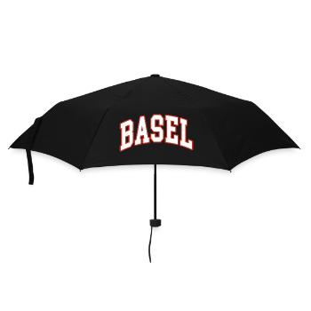 Basel - Regenschirm (klein) - Schwarz - Vorne