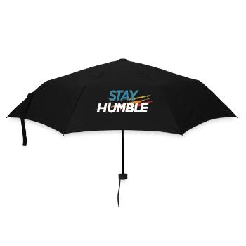Stay humble - Parapluie standard - noir - Devant