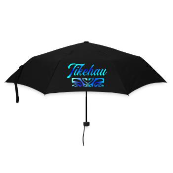TIKEHAU (bleu lagon) - Parapluie standard - noir - Devant