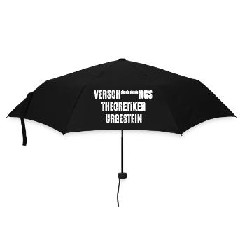 Verschwörungstheoretiker Urgestein - Regenschirm (klein) - Schwarz - Vorne