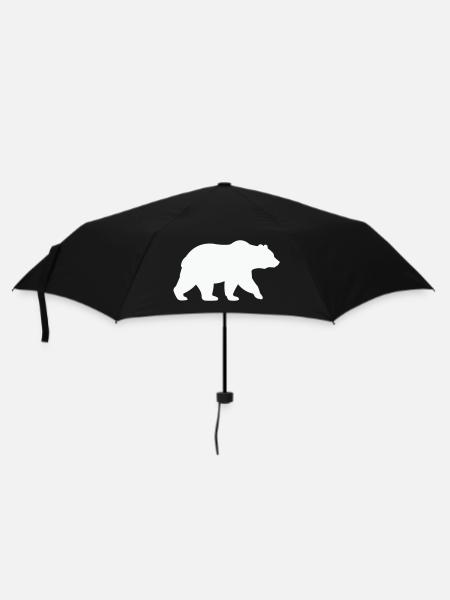 baer- - Regenschirm (klein) - Schwarz
