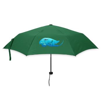 Tauchen - Regenschirm (klein) - Flaschengrün - Vorne