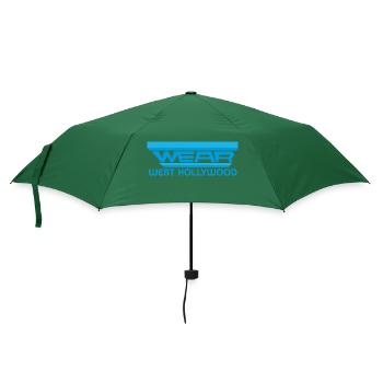 Portez West Hollywood pour Music Rock Lover - Parapluie standard - vert bouteille - Devant