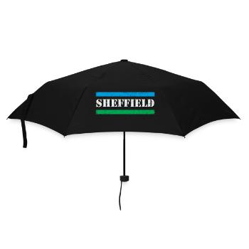 Sheffield - Regenschirm (klein) - Schwarz - Vorne