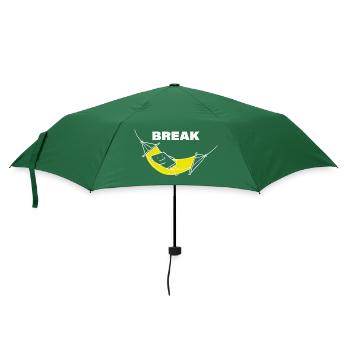 BREAK - Regenschirm (klein) - Flaschengrün - Vorne