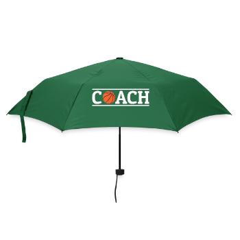 Basketball - Regenschirm (klein) - Flaschengrün - Vorne