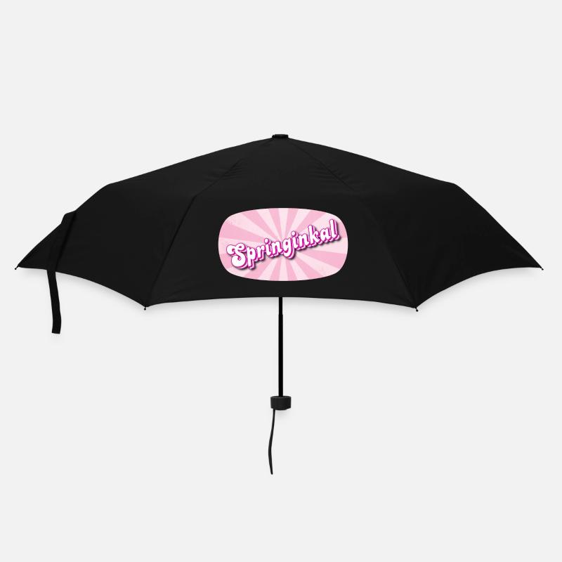 Springinkal - lively girl, pet name - Umbrella (small) - black