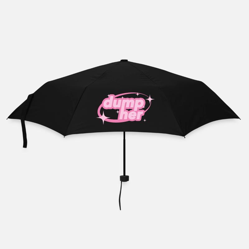 Dump Her – Y2K Statement - Umbrella (small) - black