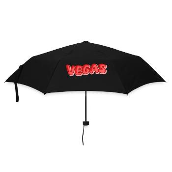 Vacation Vegas - Umbrella (small) - black - Front