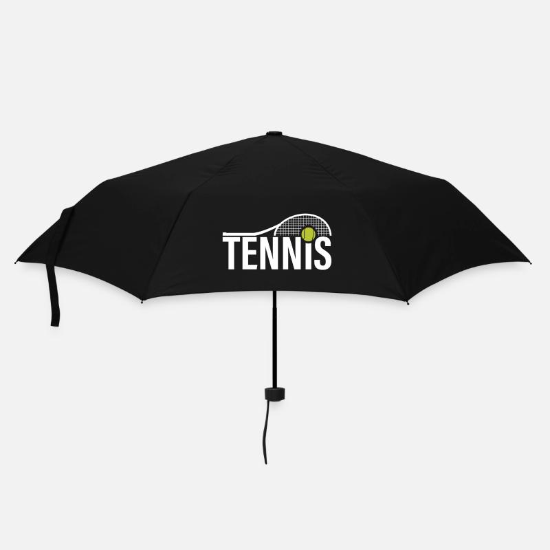 Tennis - Parapluie standard - noir