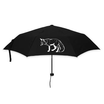 Fox - Umbrella (small) - black - Front