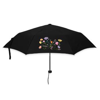 Flowers Garden Magic - Umbrella (small) - black - Front
