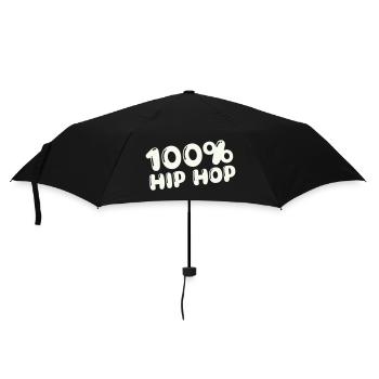 100,-_hip_hop- - Umbrella (small) - black - Front