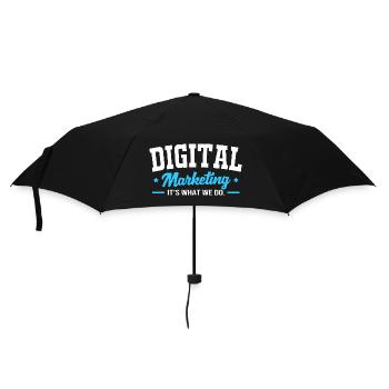 Digital Marketing Manager - Umbrella (small) - black - Front