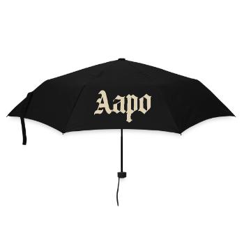 Nom gothique d’Aapo - Parapluie standard - noir - Devant