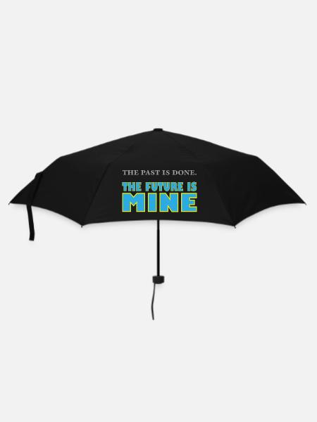TheFutureIsMine - Regenschirm (klein) - Schwarz