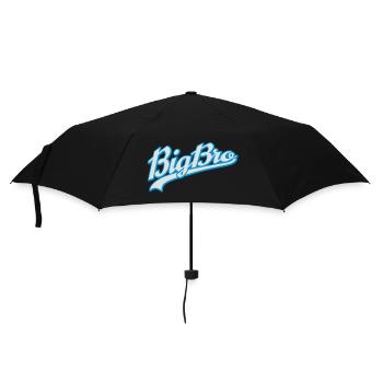 Big Bro - Regenschirm (klein) - Schwarz - Vorne