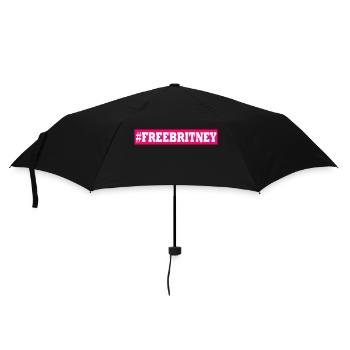 free britney - Umbrella (small) - black - Front