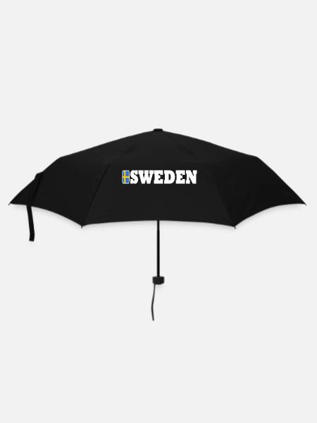 SCHWEDEN - Regenschirm (klein) - Schwarz