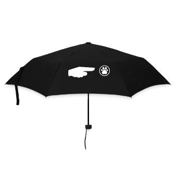Hund Dog - Umbrella (small) - black - Front