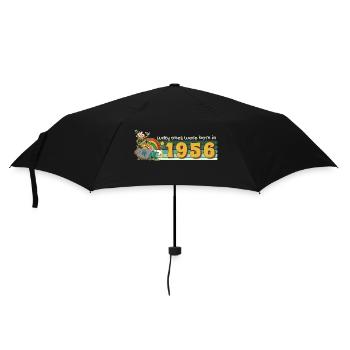 Les chanceux sont nés en 1956 tee St. Patrick’s - Parapluie standard - noir - Devant
