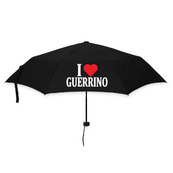 name t-shirt I love Guerrino t-shirt gift idea - Umbrella (small) - black - Front