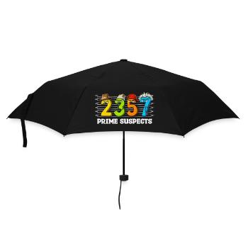 Chiffres mathématiques amusants - Parapluie standard - noir - Devant