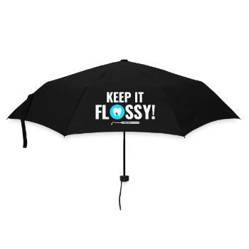 Mouth Engine Care Dentist Team  - Umbrella (small) - black - Front