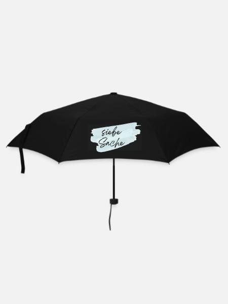 seventh thing - Umbrella (small) - black