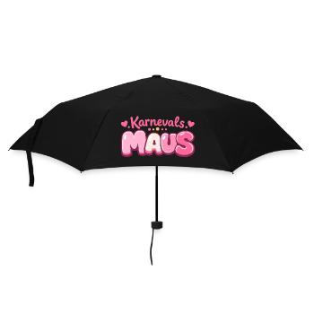 Cologne de la souris de carnaval – Jeck à Fastelovend - Parapluie standard - noir - Devant